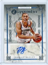 2019-20 Panini Chronicles Excalibur Basketball Rookie Auto #AP-DBA Darius Bazley
