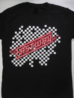 Fastway We Become One Tour Cotton Black Men T-shirt S-5XL