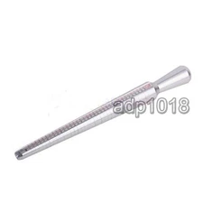 Ring Sizer Measuring Stick Metal Ring Mandrel US Size Jewelry Tool Stick