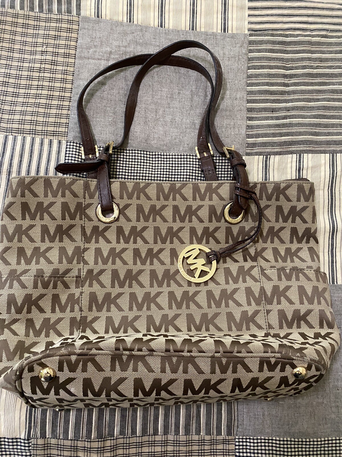 Authentic michael kors tote - image 2