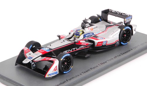 Car Model Scale 1:43 Spark Model Venturi N.4 Berlin Eprix Formula E Sea...