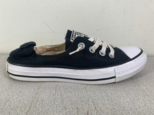 Converse Chuck Taylor All Star Shoreline Slip-On Black Shoes 537081F Womens 7