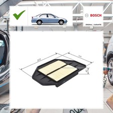 Bosch Luftfilter HONDA CIVIC VII Hatchback (EU, EP, EV) 1.7 CTDi