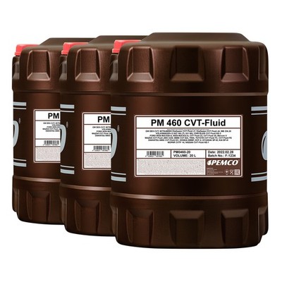 PEMCO 460 CVT-Fluid Automatikgetriebeöl, 3x20 Liter