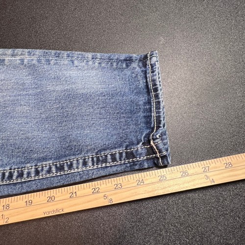 Vigoss Chelsea Capri Heritage Fit Distressed verziert Damen Jeans Größe 7/8 - Bild 13 von 14
