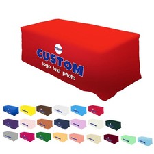 Personalized Table Cover Custom Table Cloth Business Logo Wedding Party Logo