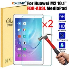2Pcs Huawei M2 M3 T1 T3 Tablet Tempered Glass Film Screen Protector Cover Guard