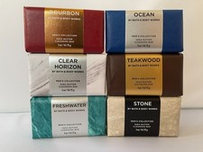 Bath  Body Works Men's Collection Shea Butter Cleansing Bar 4.2oz NEW U-Pick