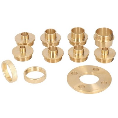 11x/Set Brass Template Router Guides Kit With Lock Nut Adapter Router Access SET