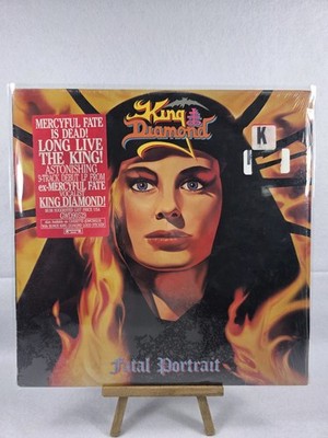 King Diamond ''Fatal Portrait'' Vinyl LP 1986 1st Press w/ Hype In Shrink GWD90529