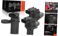 3-PC Engine Camshaft Crankshaft Position Sensor Compatible with Dodge Grand