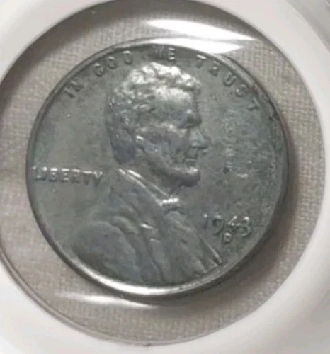 Photo of a 1943-D Lincoln Wheat Cent from an eBay listing that sold on Jul 22, 2026