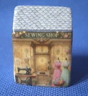 Birchcroft Miniature House Shaped Thimble -- Sewing Fashion