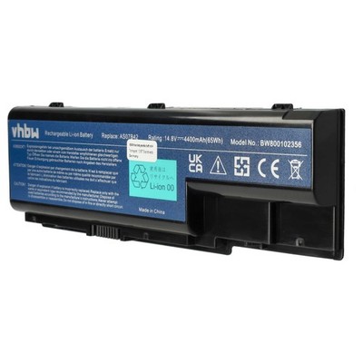 Akku für Acer Aspire 8930G 8935G 8940G 8920Gm 8935 8942G 4400mAh 14,8V