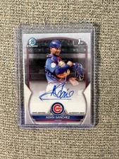 2023 Bowman Chrome Adan Sanchez Auto 1st Prospect #CPA-ASA Cubs