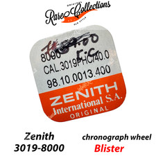 Nuovo NEW Blister Zenith 3019 8000 Blister Ruota del cronografo montato Assemble
