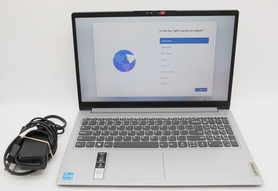 Lenovo IdeaPad 1 15IAU7 15.6'' i3-1215U 1.2GHz 8GB RAM 256GB SSD - Silver