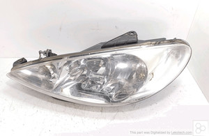 6208A0 Projektor Links PEUGEOT 206 1.4 Ber. 3p/b/1360cc