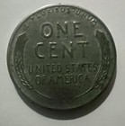1943 Steel Wheat Penny No Mint Mark — photo 2