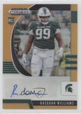 2020 Prizm Draft Picks Rookies Neon Orange /149 Raequan Williams #252 Auto 0dp1