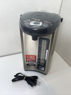 Zojirushi CD-WHC40 Micom 4 L Water Boiler and Warmer (135 oz, Stainless Gray)