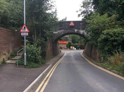 Photo 6x4 Ox Lane Bridge Harpenden  c2017