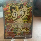 Pokémon TCG Meowth EX 121/88 SIR Special Illustration Rare Perfect Order