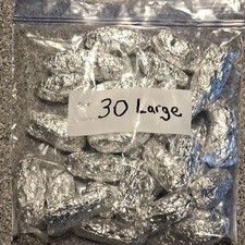 Classroom set of 30 jumbo owl pellets 2 to 3 inches.