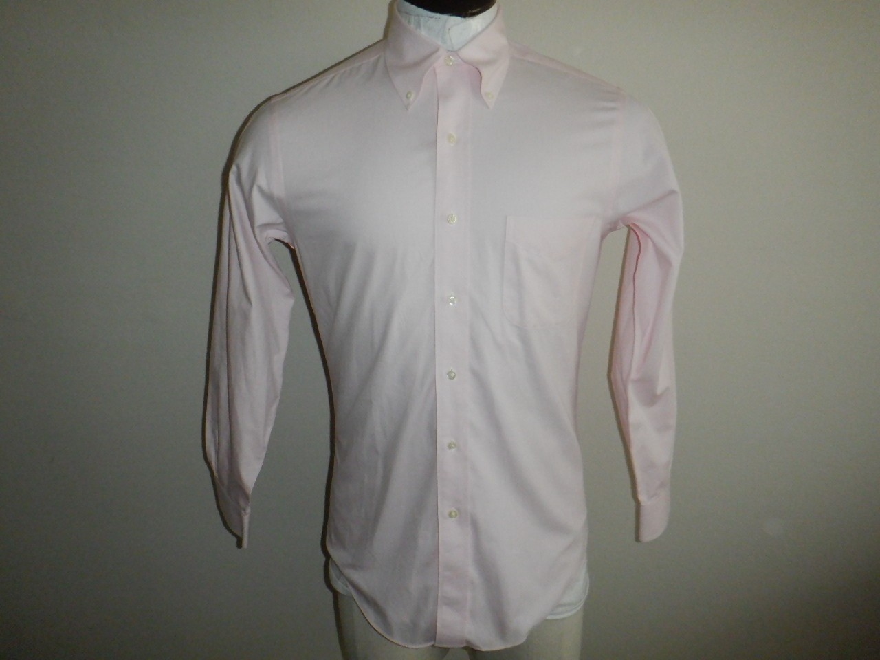 Men's Brooks Brothers Regent NON-IRON sz XS 14.5-32/33 Pink Dress Shirt