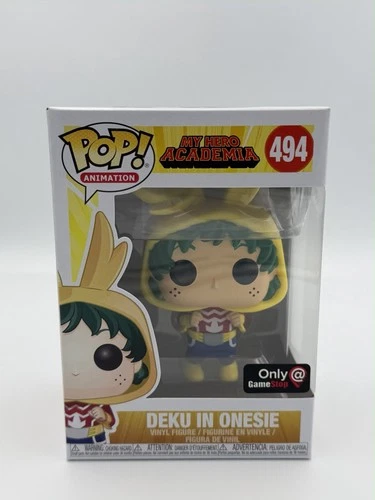 Funko Pop! Vinyl: My Hero Academia - Deku in Onesy #494 - GameStop Exclusive