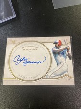 2018 topps definitive collection andre dawson autograph🔥7/35🔥