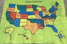 CLASSROOM FELT MAP UNITED STATES Homeschoolin...