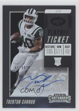 2018 Panini Contenders Playoff Ticket 61/99 Trenton Cannon #269 Auto 0c2