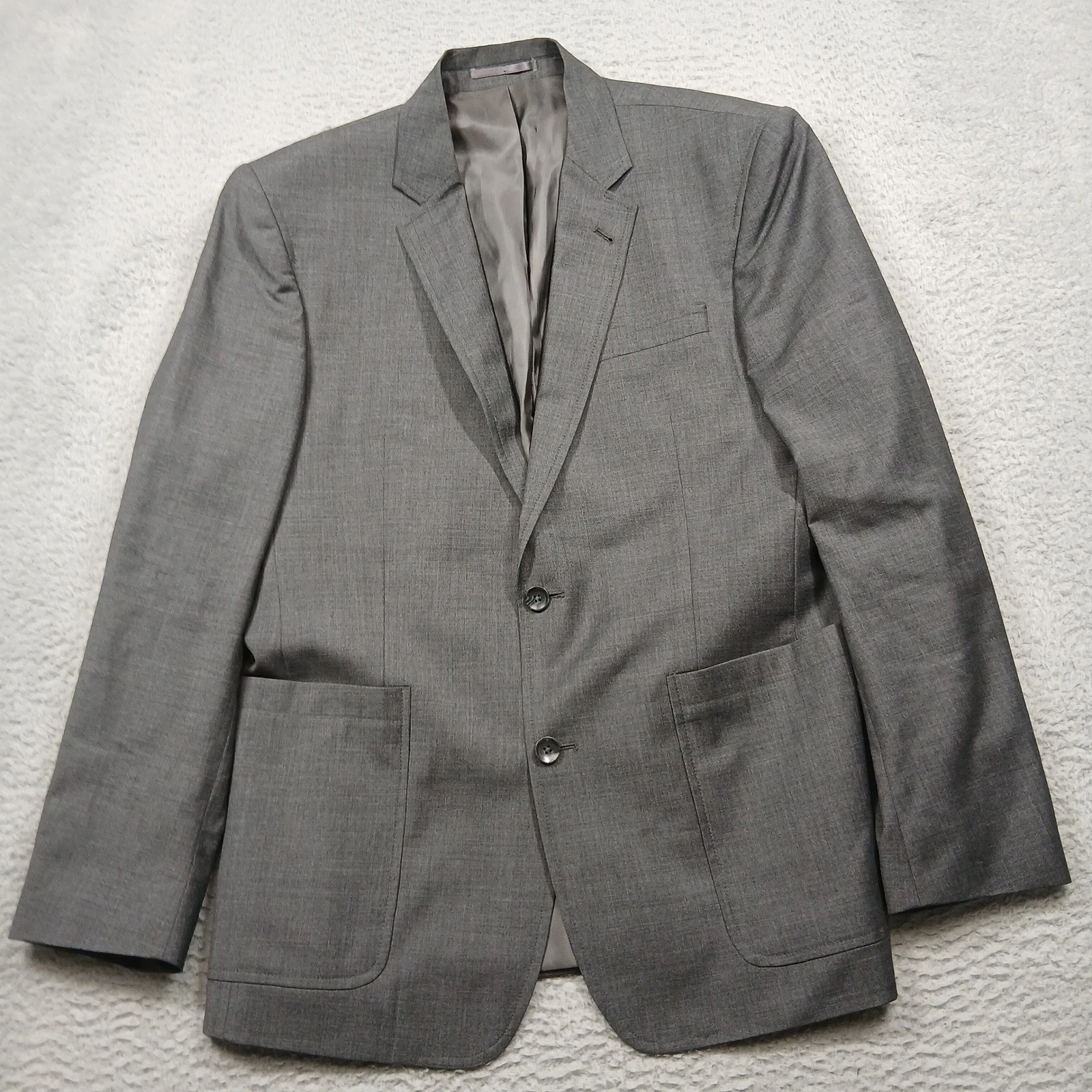 Murano Gray Blazer Men's Large Two Button Wool Blend Sport Coat
Opens in a new window or tab