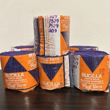 Bucilla Super Spun Pre-Cut Latch Hook Rug Yarn 1oz. Acrylic Vintage Purple