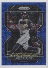 2022 Panini Prizm Tier II Blue Donut Circle Prizm 86/199 Jose Altuve #176 1ax