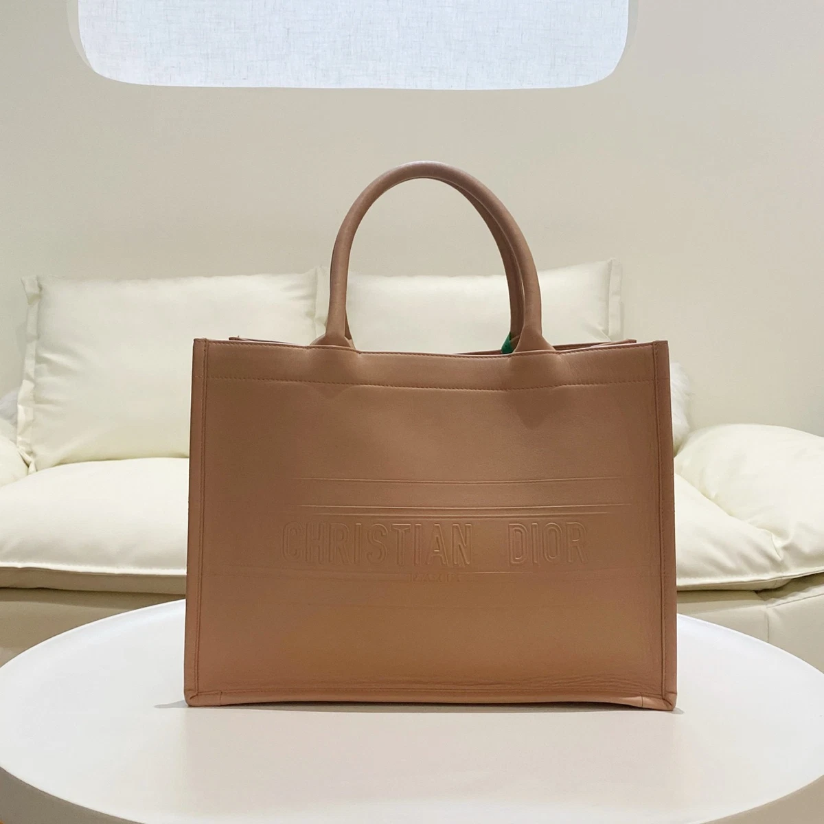 バッグ Christian Dior LEATHER TOTE HAND BAG Dior Totes for sale | eBay