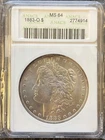 1883 O Morgan Silver Dollar MS64 914