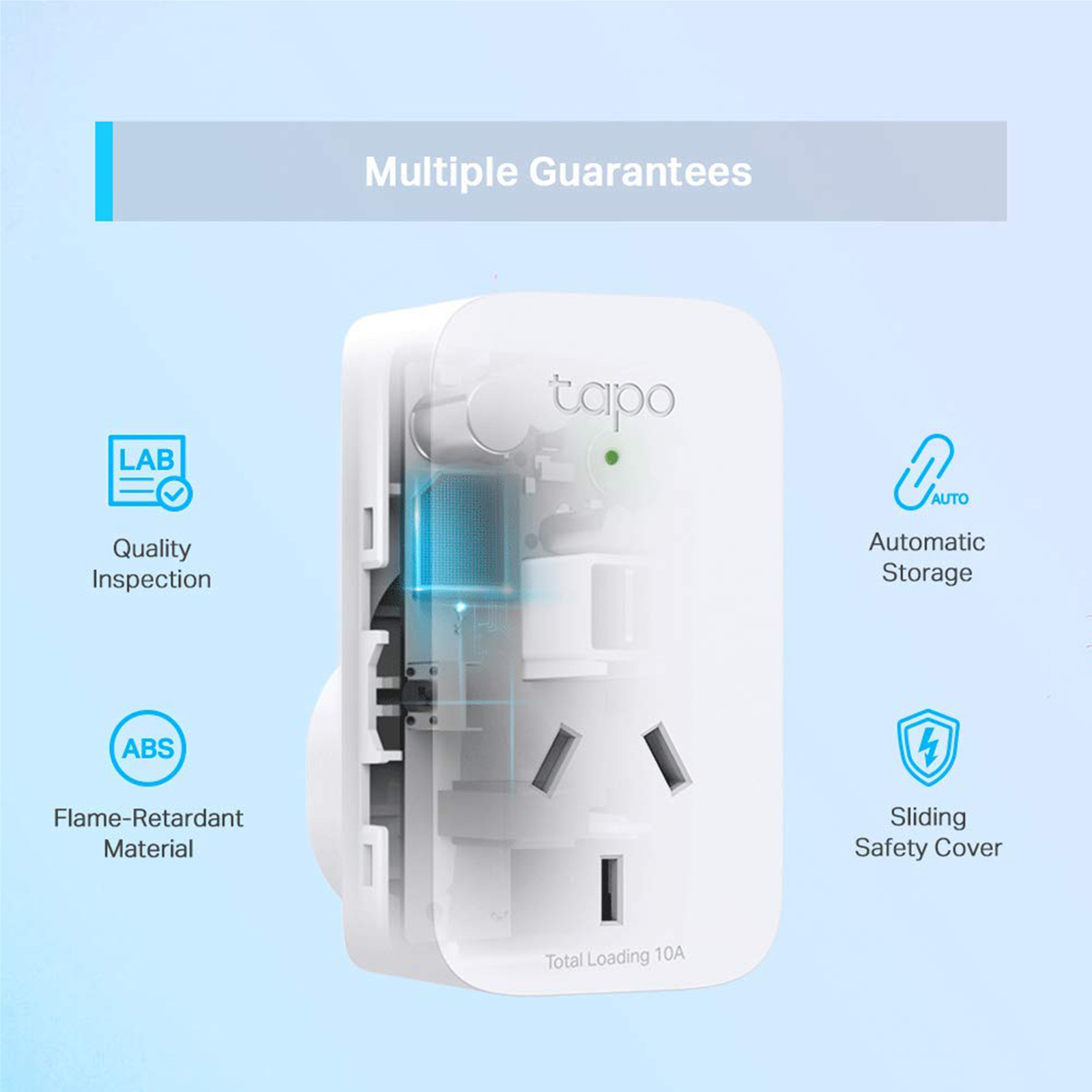 TP-Link Mini Smart Plug Tapo P100 Wi-Fi 1-Pack TAPO-P100 White — image 4