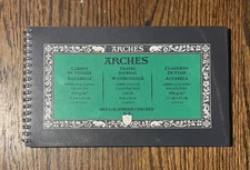 Watercolor Travel Journal 6x10-inch Cold Press