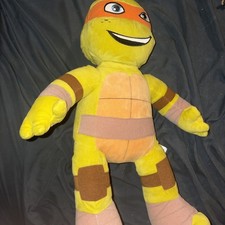 Build a Bear BAB 18" Teenage Mutant Ninja Turtles Plush TMNT Michaelangelo S5