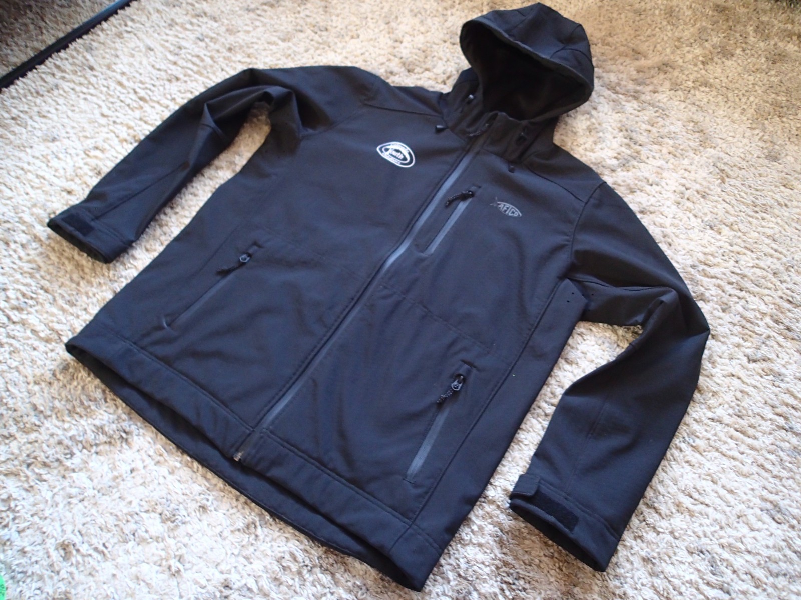 AFTCO Reaper Jacket Windproof Softshell Hooded Me… - image 2