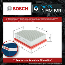 Air Filter fits NISSAN QASHQAI J12 1.3 2021 on HR13DDT Bosch 165466RA0A Quality