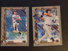 2025 Topps Holiday Baseball Mega Box Glitter Parallels Your Choice You Pick