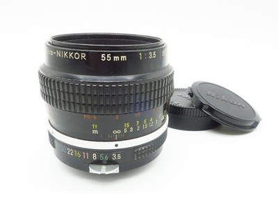 Nikon non Ai Micro-Nikkor 55mm 1:3.5 Objektiv