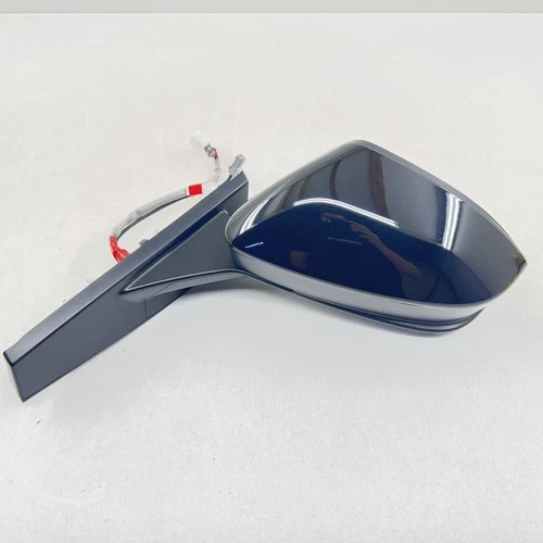 23-25 TOYOTA PRIUS DRIVER LEFT DOOR MIRROR WITH CAMERA AND BLIND SPOT BLACK OEM
