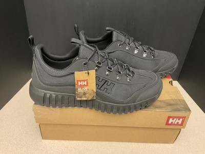 New! Mens Helly Hansen Black/Quiet Shade Venali Trail Hiking Shoes. Size 12.