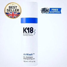 K18 Airwash Dry Shampoo 118ml Sealed New UK