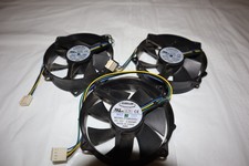 Lot of 3 Everflow F129025SU DC012V 0.38 AMP 4-pin 90mm