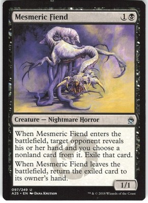 Mesmeric Fiend 97 Masters 25 A25 U MTG Magic The Gathering U LP
